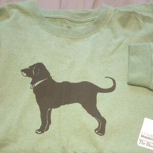 NWT!  The Black Dog Green Long Sleeve Tee L